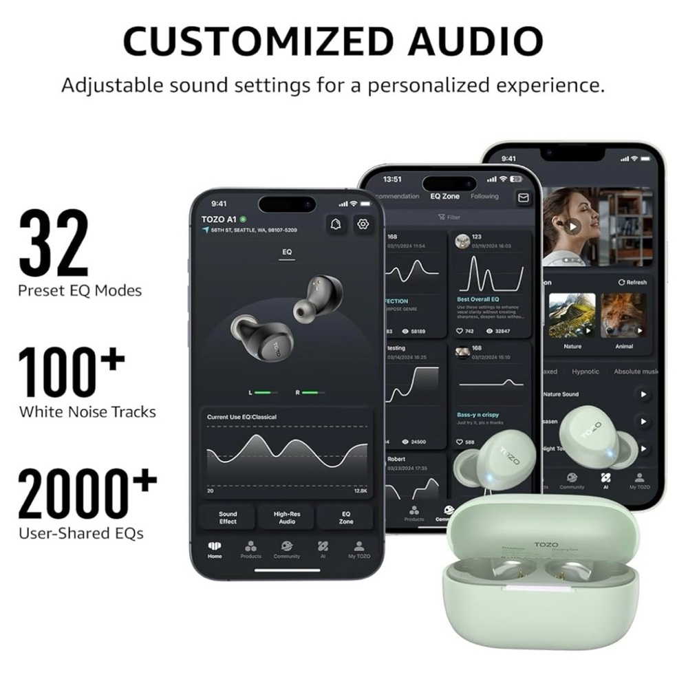 A1 True Wireless Earbuds - Green - Picture 13 of 13